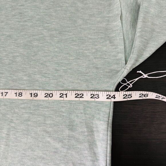 Johnny Was Calme Sweater Women Extra Large Puff Sleeve Cozy Sweatshirt Green XL - Picture 11 of 14